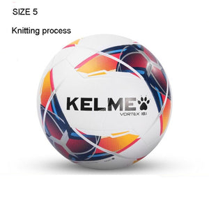 KELME Professional Soccer Ball Football Ball PU Size 4 Size 5 Red Blue Green Training Outdoor Football Official Match 9886120