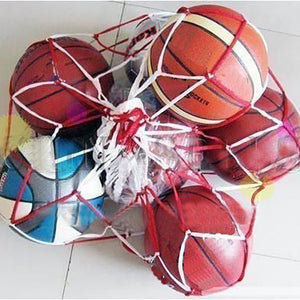 Outdoor Soccer Net 10 Balls Carry Net Sports Bag Portable Football Balls Net Bag TY09